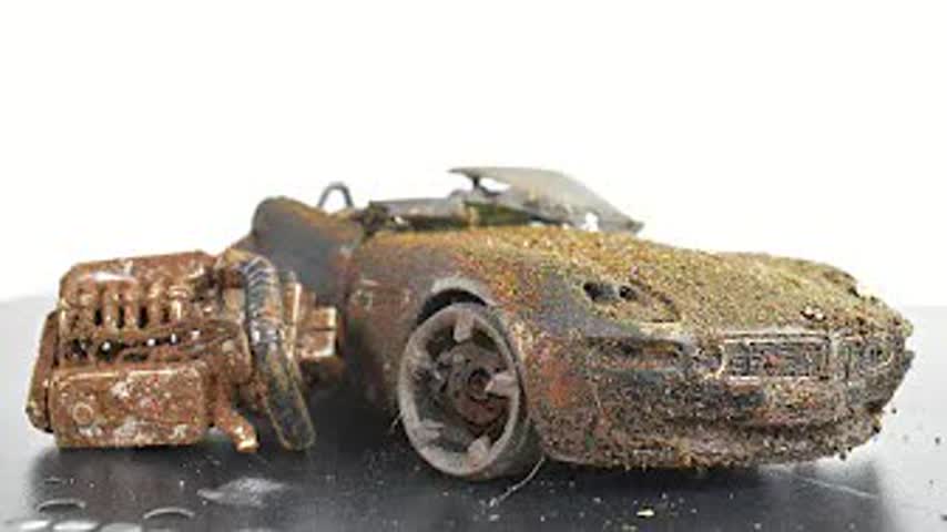 Abandoned BMW Z8 - Restoration Model Car