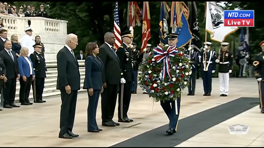 LIVE: Biden Marks Memorial Day With Visit to Arlington National Cemetery