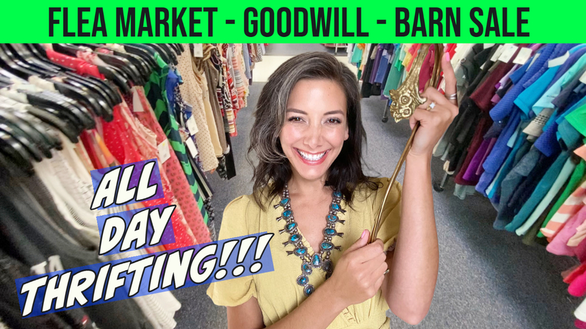 Goodwill Thrift With Me - Let's Go To a Huge Antique Store