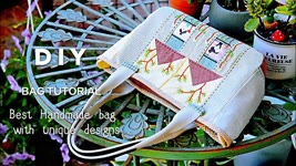 Best Handmade bag with unique designs / Warming gift ideas 童话手提包#HandyMumLin