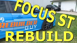 Rebuilding a wrecked Ford Focus ST