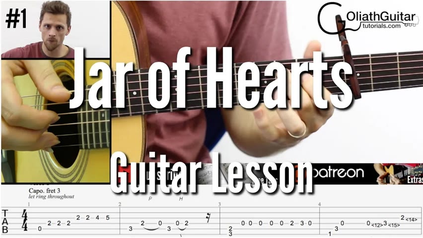 Christina Perri - Jar of Hearts (Guitar Lesson)