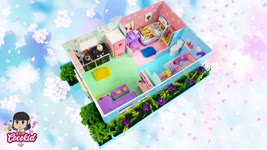 House in Shoes Box | DIY Miniature Dollhouse | Miniature House