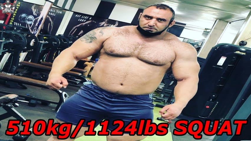 STRENGTH MONSTER - 510kg/1124lbs Squat