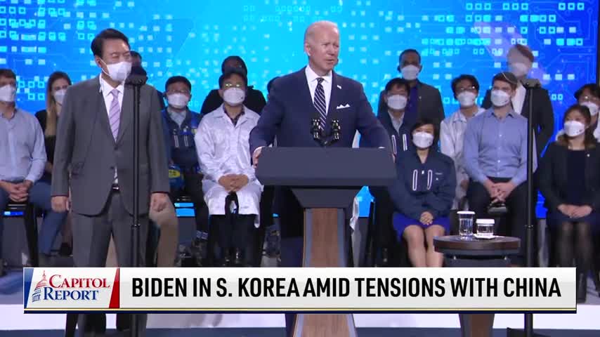 Biden in South Korea Amid Tensions With China