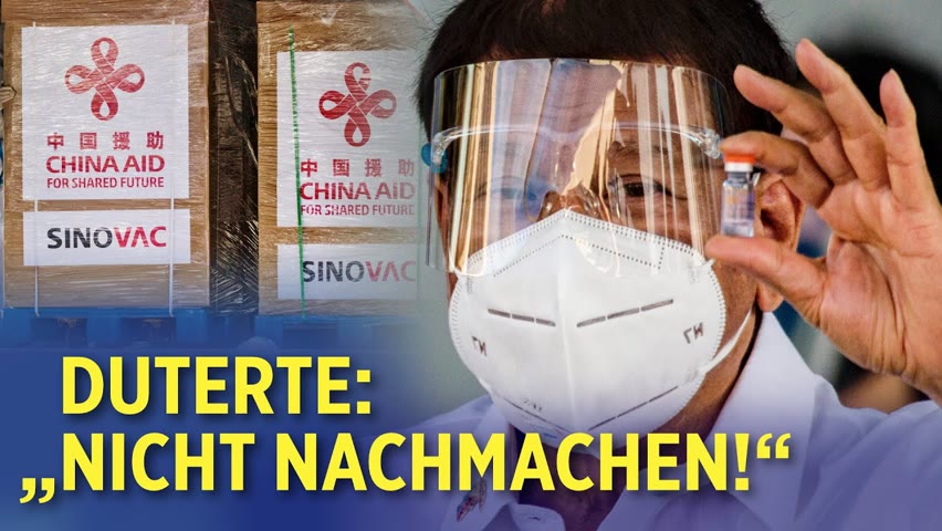 „Gefährlich“: China-Impfstoff-Spende an Philippinen geht auf Retour