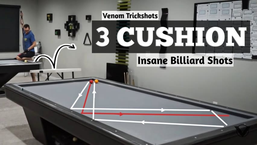 INSANE 3-Cushion Billiards - Masse Edition!!