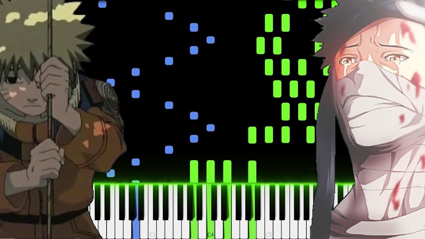 Naruto Sad Soundtrack Piano Medley [Piano Tutorial]