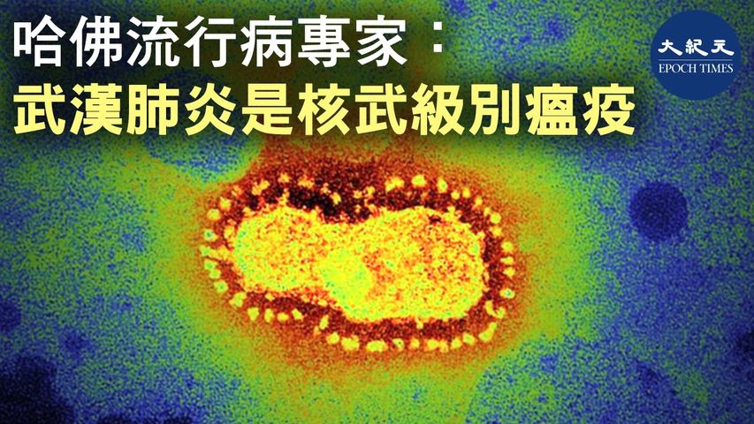 (字幕版) 哈佛流行病專家表示武漢肺炎是核武級別瘟疫，有專家指未來兩周武漢感染人數將會衝破25萬，預計上海、北京、廣州將出現大規模的病毒爆發_ #香港大紀元新唐人聯合新聞頻道