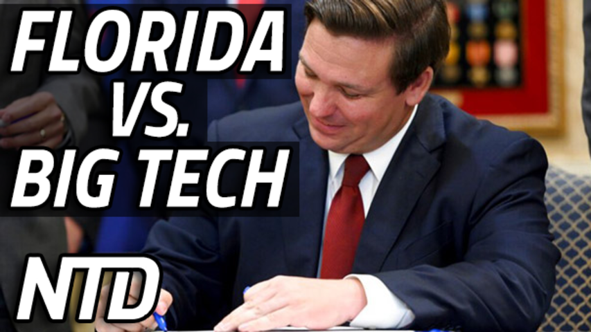 Florida förbjuder techjättarnas censur med ny lag | NTD NYHETER