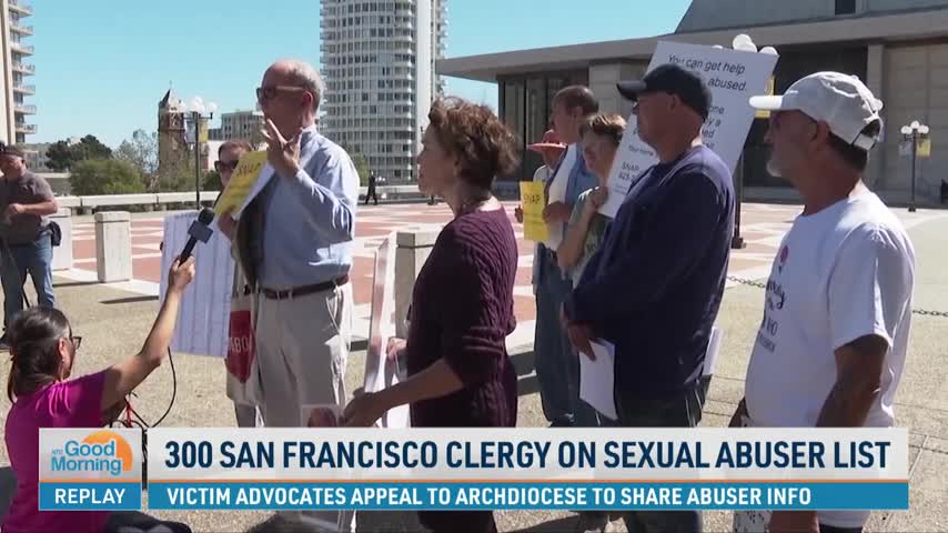 300 San Francisco Clergy Released on Sexual Abuser List