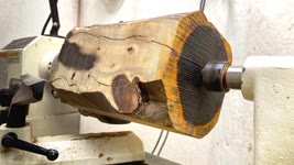 Woodturning:  Man vs. Texas Ebony — Will it Art?