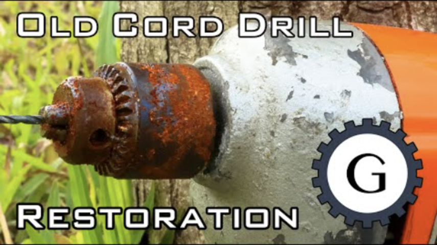Old Cord Drill Restoration [Black & Decker]