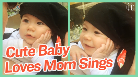 Sweet Baby Loves To Hear Mom Sing | Humanity Life