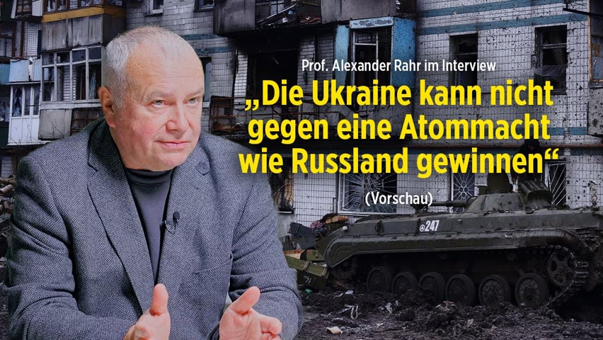 Osteuropa-Experte: „Die Ukraine kann nicht gegen eine Atommacht wie Russland gewinnen“ (Ausschnitt)