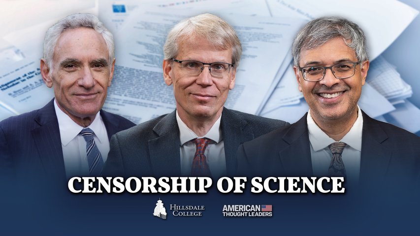 LIVE: Censorship of Science, with Dr. Martin Kulldorff, Dr. Scott Atlas, and Dr. Jay Bhattacharya