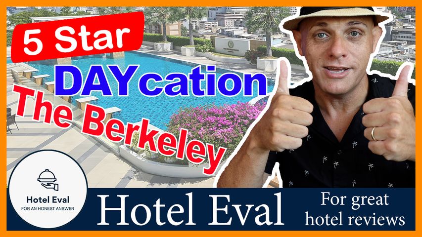 5 Star GRAND Berkeley Hotel DAYcation Covid safe Bangkok