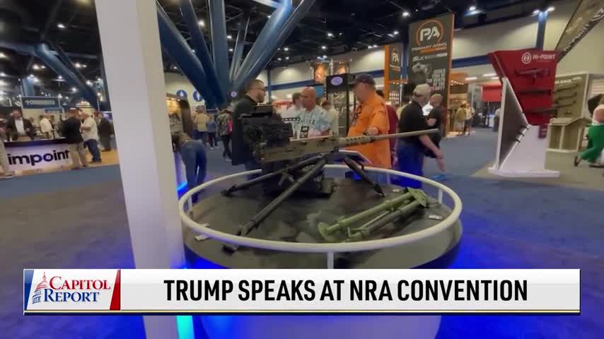 Trump Speaks at NRA Convention