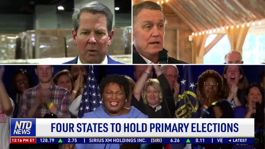 Four States to Hold Primary Elections