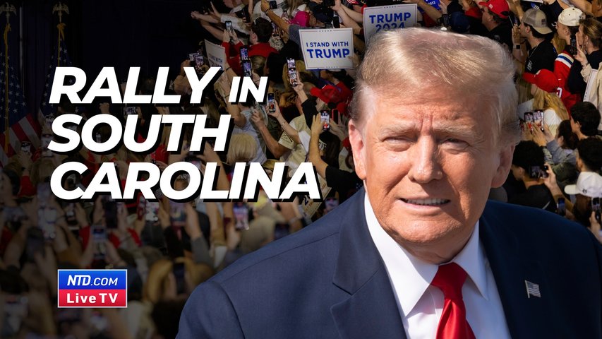 LIVE: Trump Holds ‘Get Out the Vote’ Rally in Rock Hill, South Carolina
