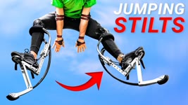 How Difficult are Jumping Stilts?