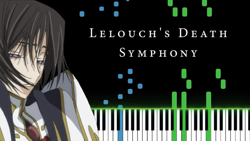 Code Geass - Lelouch's Death Symphony? (Piano Tutorial) | Madder Sky x Lelouch's Death Theme