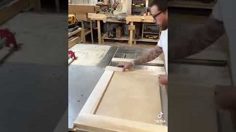 My first cabinet door #shorts  #shortvideo #woodworking #cabinet  #fyp #reels  #woodwork