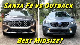 Battle For The Best!! | Subaru Outback vs Hyundai Santa Fe