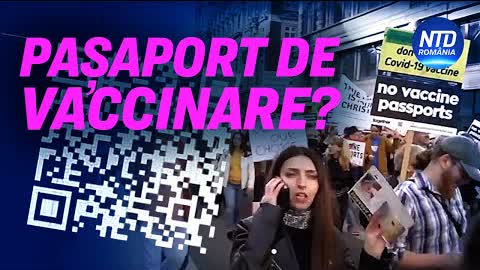 Marea Britanie: Oamenii protestează împotriva pașaportului de vaccinare | NTD România
