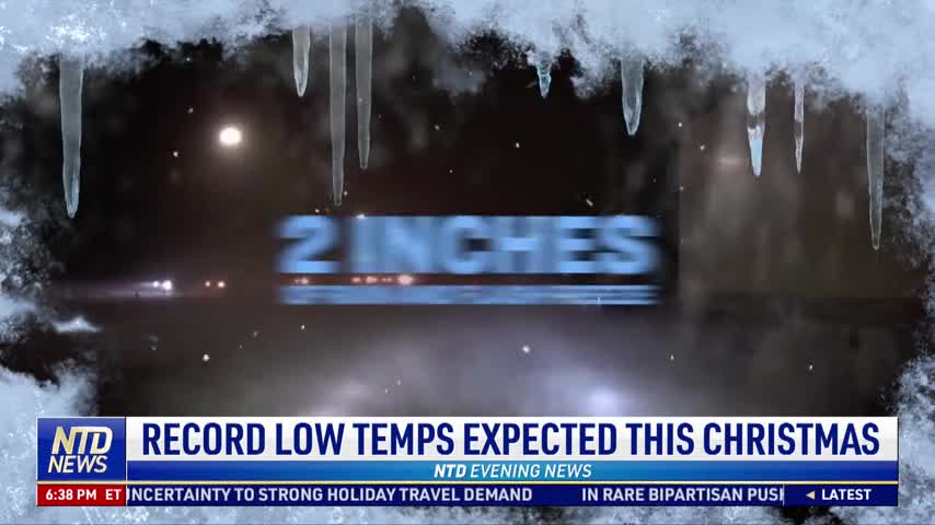Airlines Cancel 3,000 Flights As Record Low Temperatures Expected