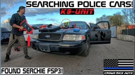 Searching k9 Police Cars Found Serchie Pistol Grip SFP3! Crown Rick Auto