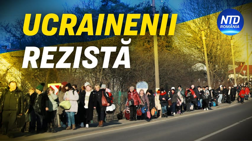 Ucrainenii, greu încercați, rezistă | NTD România