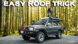 Roof Rack Hack! How I Get On My Roof Easily! SUV Doorstep Review
