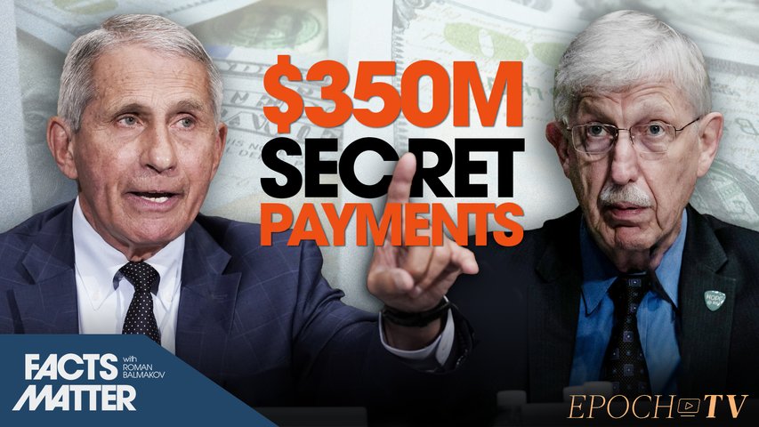 [Trailer] Watchdog President Uncovers $350 Million in Secret Payments to Fauci, Collins, Others at NIH