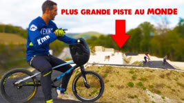 LA PLUS GRANDE PISTE DE BMX RACE AU MONDE !(+ test INSTA360 ONE X2)