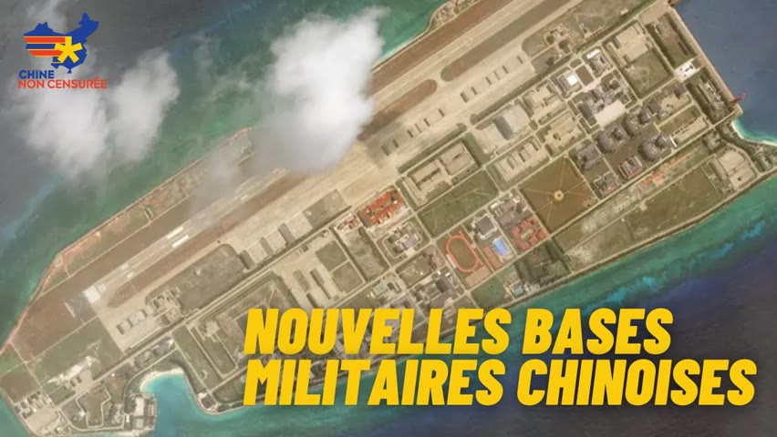 [VF] Des photos montrent le renforcement militaire massif de la Chine en mer de Chine méridionale