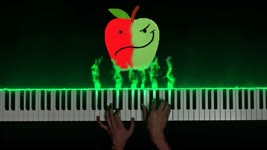 Bad Apple!! but it's actually sad and emotional