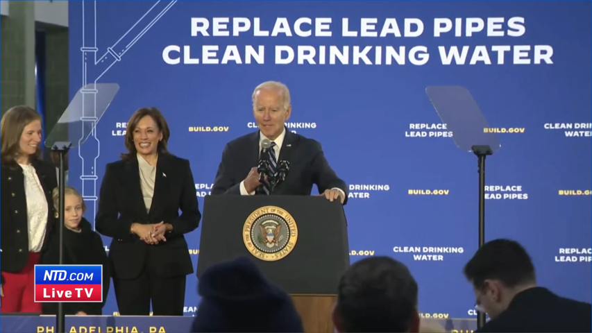 LIVE: President Biden and Vice President Harris Deliver Remarks on Water Infrastructure Investment