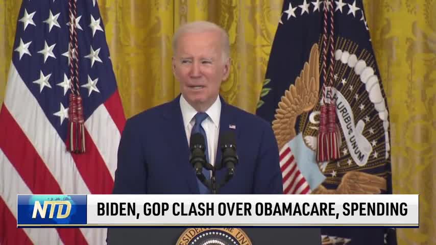Biden, GOP Clash Over Obamacare, Spending