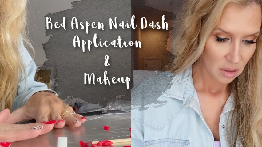Red Aspen Nails & Makeup~ A Comedy Skit For Sure!