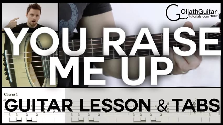 You Raise Me Up - (Guitar Lesson)