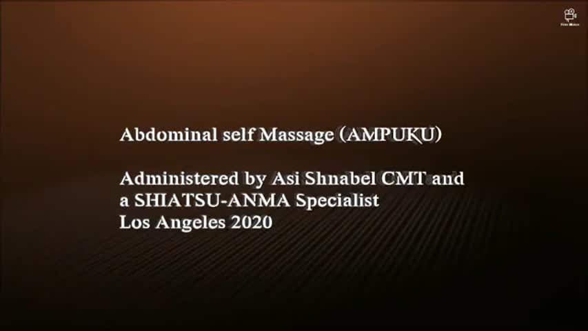 Self abdominal massage