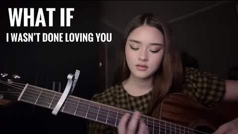 What If I Wasn’t Done Loving You | Fly By Midnight | Cover