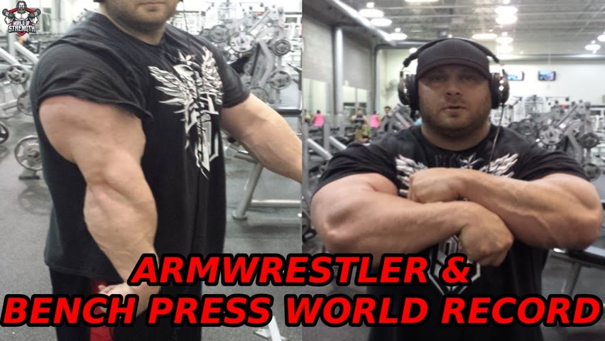 The Armwrestler Who Held The Bench Press World Record - Eric Spoto