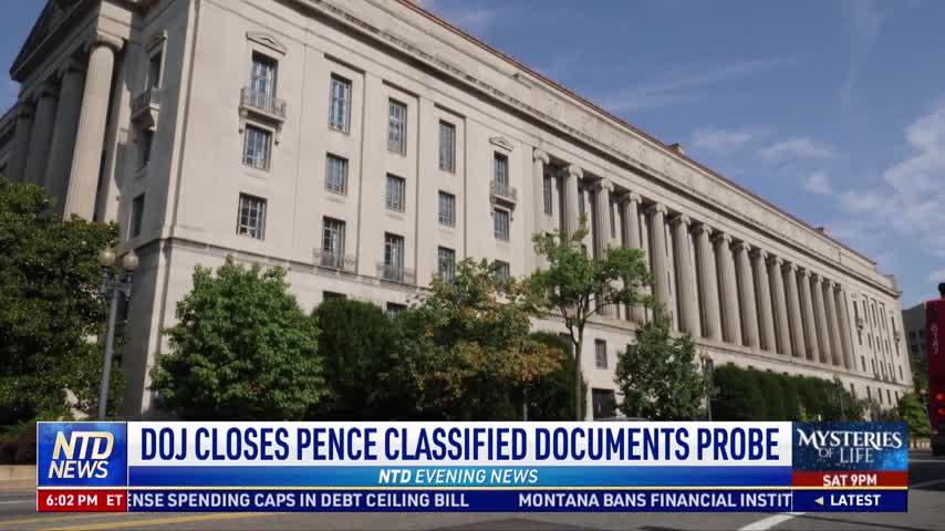 DOJ Closes Pence Classified Documents Probe