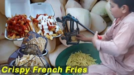 12 Year Old Selling French Fries | How to Make Crispy French Fries | McDonald's Style Fries