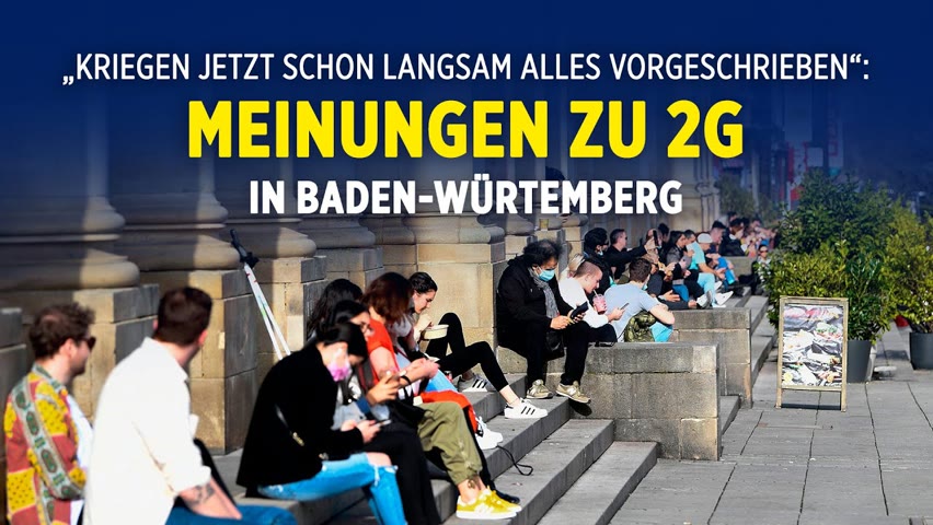"Unverschämtheit": Stuttgarter geteilter Meinung zu 2G-Beschränkungen