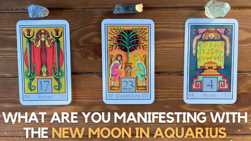 What Are You Manifesting With The New Moon in Aquarius! ✨🪄 😍 ✨ | Pick A Card