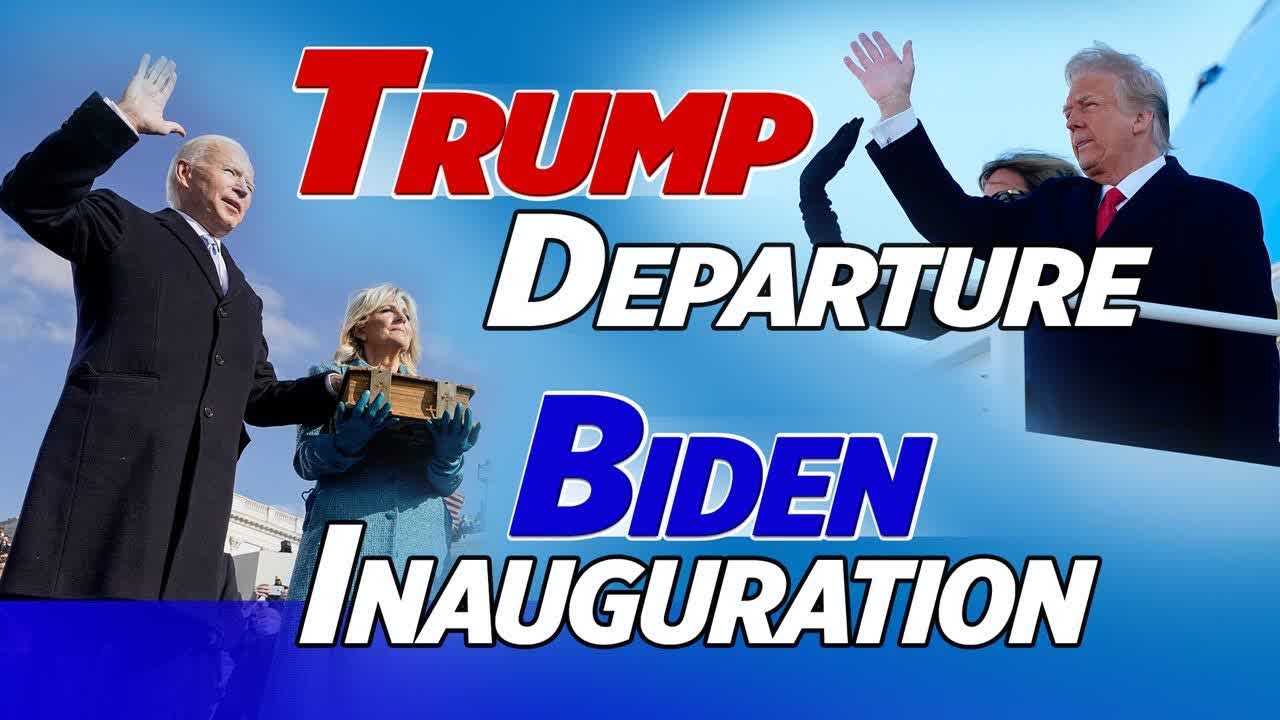 Trump Departs & Biden Arrives |BraveHearts with Sean Lin | Simone Gao | LiveStream Uploaded