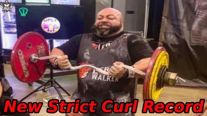 Strength Monster - 114kg/250lbs Strict Curl